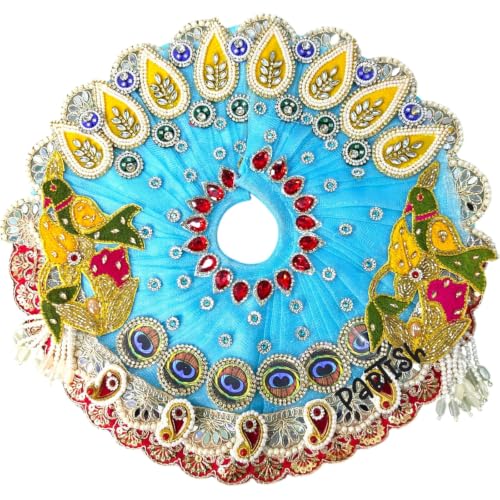 Image of Partish Laddu Gopal Janamashtmi /Diwali Heavy Poshak l Ladoo Gopal Dress l Kanha Ji Dress (Size 3, I)