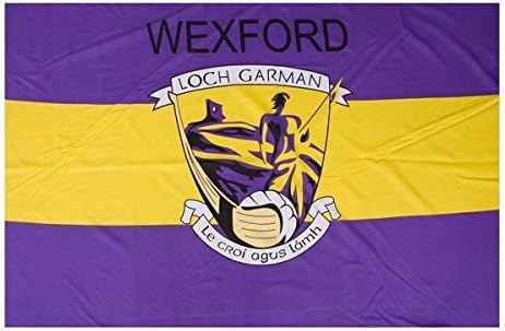 OFFICIAL IRELAND GAA crest COUNTY FLAG WEXFORD 152cm x91cm very limited stock
