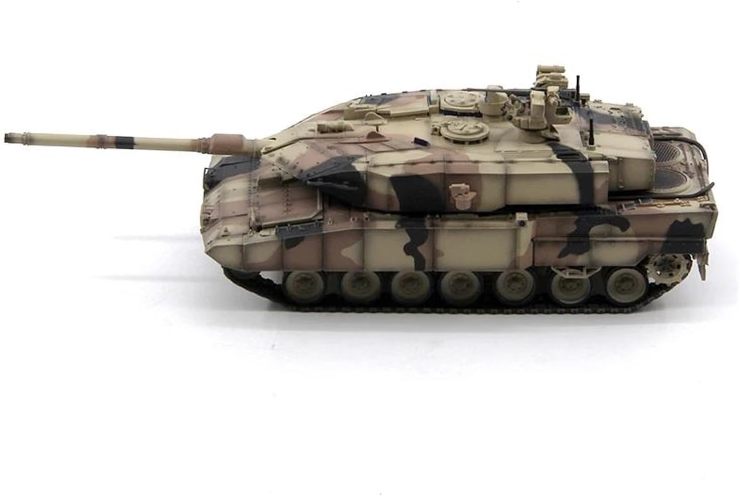 Realistic Tank 1:72 Scale for German Leopard 2 A7 Tracked Tank Model Kit Static Die Casting Collectible Ornaments Static Tank Model