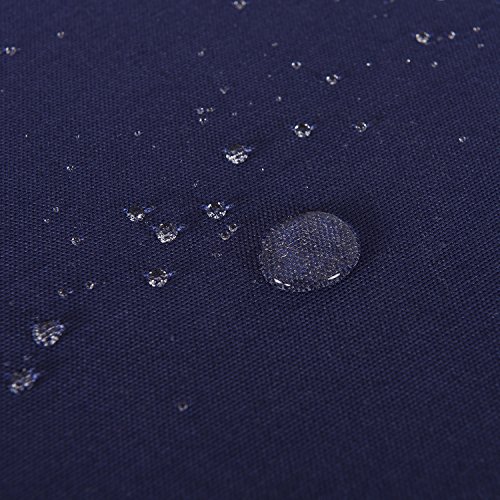 Highfly Linen Round Tablecloth 70 Inch Waterproof Navy Blue Tablecloth For Home Kitchen Dining Room #TOP1