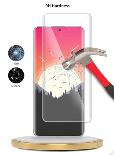 Honor Magic 8 Pro Screen Protector Tempered Glass,3D Curved Edge High Definition 9H Hardness Case Friendly Full Glue Screen Protector For Honor Magic 8 Pro (UV Clear)