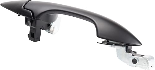 Miniatura 75 de TRQ Manija de puerta exterior delantera izquierda plateada para el lado del conductor compatible con Nissan 370Z 2009-2017