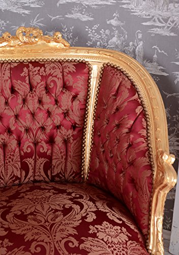 Barock Sofa Sitzgarnitur 2 1 1 Couchtisch Salon Sitzgruppe Set Möbel Wohnzimmer cat502a05 Palazzo Exklusiv – Bild 5