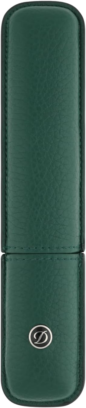 デュポンS.T.Dupont 007128 レザーペンケース 1本用グリーン新品