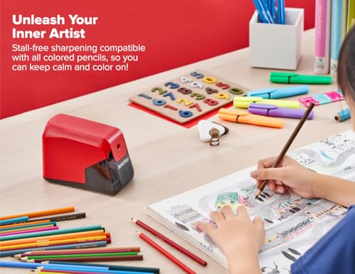 Taille-crayon de bureau Bostitch anti-casse pour ne plus gâcher vos crayons