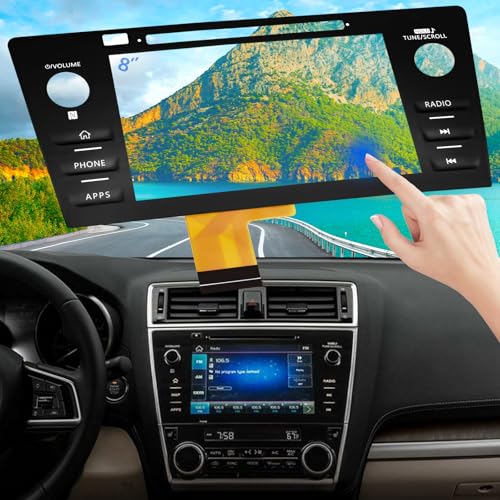 Gen 2-4 Head Unit Identification / Product Details - 2015-2024 Subaru All Models 6 TsuperU 8' Touch Screen Digitizer Replacement for Subaru Legacy Outback Radio Screen 2018 2019, Touchscreen fit 86431-AL62A 86471-AL65A 86471-AL66A OEM Upgraded Ultra-Sensitive High-Definition-Phone