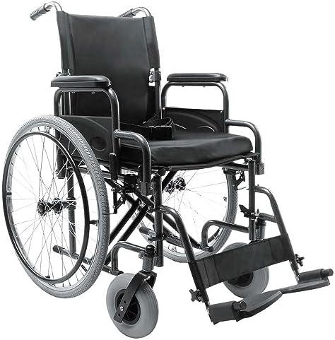 CADEIRA DE RODAS D400 AÇO -120KG - T44