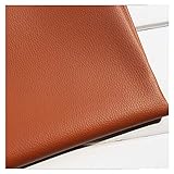 ● Tissu en cuir durable et résistant Matériau en similicuir souple, facile à travailler avec Idéal pour les chaises de restaurant et le rembourrage de sièges de voiture. Facile à couper, nettoyer, coudre, coller un matériau en similicuir durable de bonne qualité.