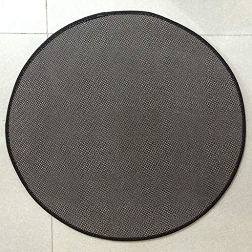 Alfombra de área para dormitorio infantil y comedor de diseño circular 3