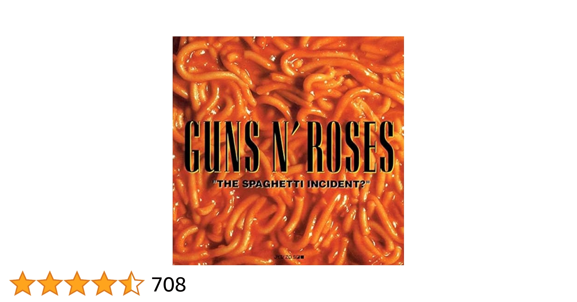 GUNS’N ROSES　CD　THE SPAGHETTI INCIDENT? CD) GUNS N' ROSES - The Spaghetti Incident | eBay