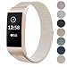 Produktbild Lukasa Armband Für Fitbit Charge 3, Einstellbare Metall Edelstahl Ersatzarmband mit Magneten Sperren für Fitbit Charge 3