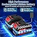 Cordless Pressure Washer, 21V Portable Pressure Washer, 60Bar/870 PSI High Power Washer Machine with 2 Nozzles, 2 Battery, 5m Hose Cordless Jet Washers/Pressure Washers for Car Floor Outdoor