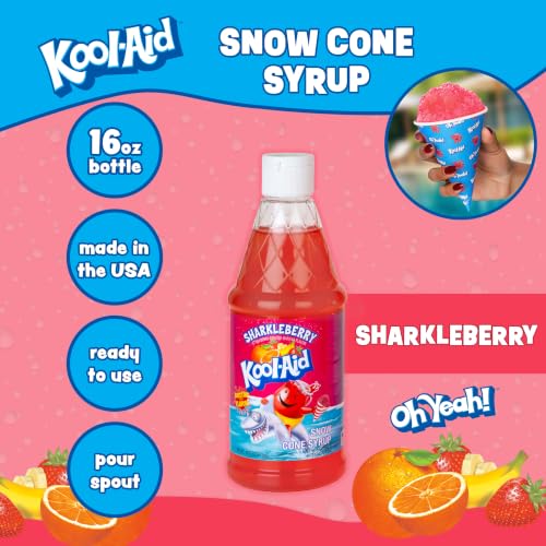 Image of Kool-Aid Sharkleberry Snow Cone Syrup