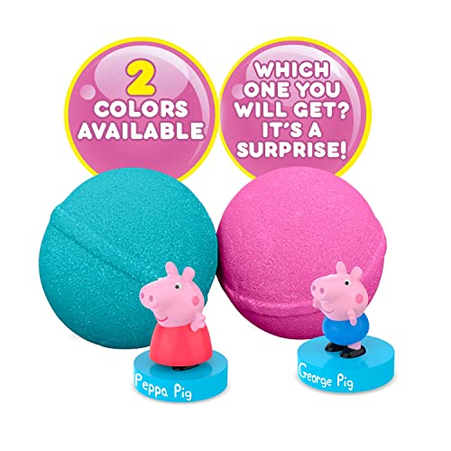 Miniatura 3 de INKEE Bombas de Baño Niños Peppa Pig con Sorpresa - Pack 8 | Bombas baño sorpresa con sello coleccionable, aceite de almendras y aroma a fresa - veganas, sin microplásticos