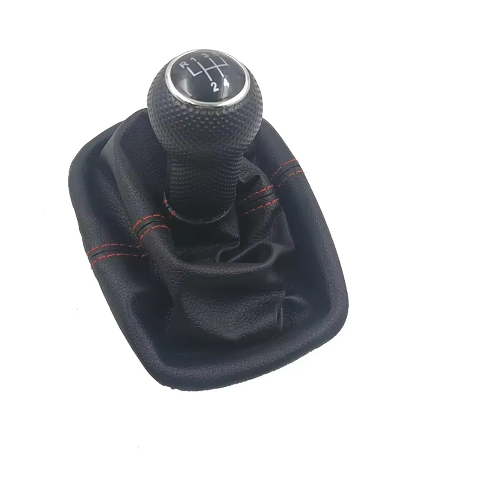 Fpterjz 5 Speed Gear Knob For Seat For Leon For Toledo 1999-2001 Car Gear Shift Knob Lever Change Gearbox Shifter Cover Selector Silicone Gear Stick Cover(5 Speed)