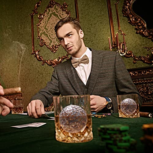 5 Pcs Golf Ball Whiskey Chillers With Box Portable Ice Stone Set Whiskey Ice Hockey Clip Whiskey Ice Cubes Chilling Rocks For Birthday Housewarming Husband Dad Friend #TOP6