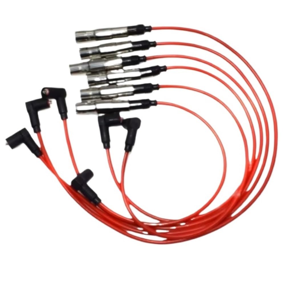 Câbles de Bougies d'allumage pour VW Golf, Jetta et Passat VR6 - Kit de câbles de Bougies d'allumage