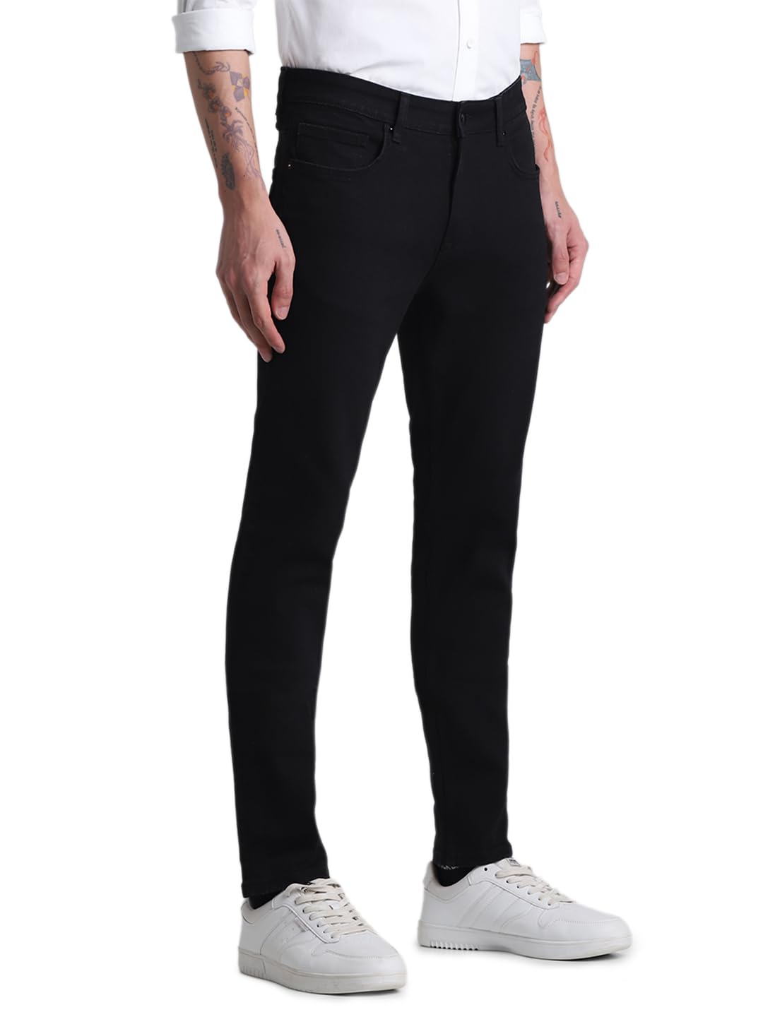 Jack & Jones Mens Skinny fit Low Rise Jeans in neutral
