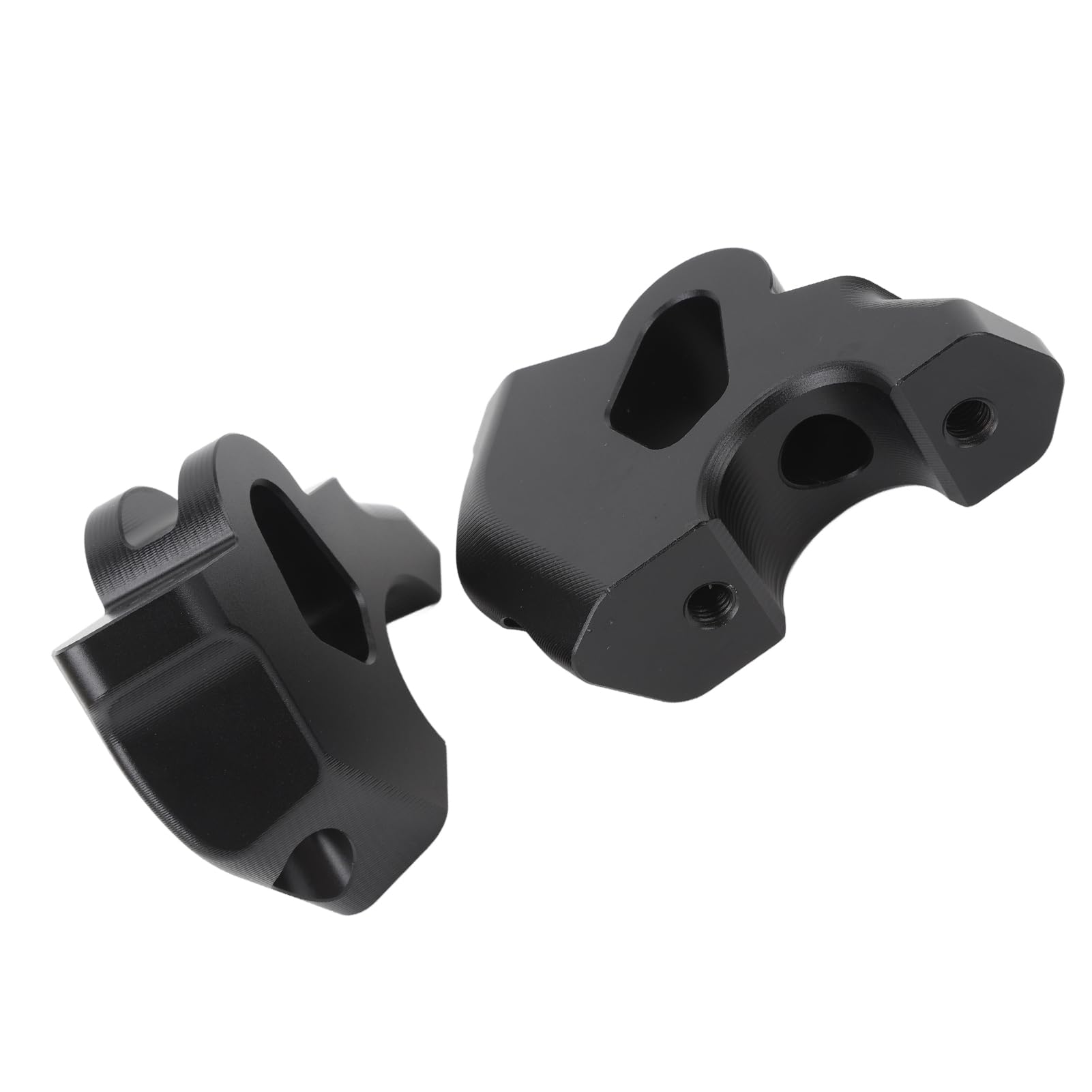 Drfeify Riser Manubrio per R1300GS Riser Manubrio Moto in Alluminio Anodizzato 38mm Rialzo 27mm Indietro per Piloti Touring Comfort con Controllo della Postura per R1300GS 2023 2024 (BLACK)