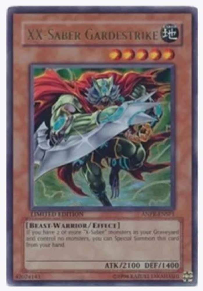 Yugioh XX-Saber Gardestrike (ANPR-ENSP1) - Sneak Preview Series 4 - Edición limitada - Ultra Raro
