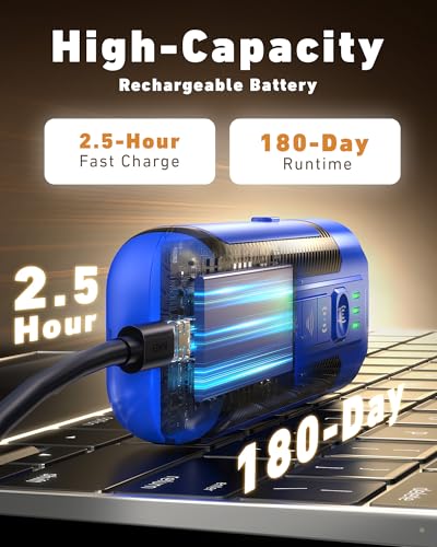 Dog Bark Deterrent Devices-Ultrasonic Anti Barking Device for Dogs with 50ft Range, Rechargeable No Barking Device for Own or Neighbor's Dogs, Portable Safe for Dogs/Humans | Indoor/Outdoor Use-Blue - Image 8
