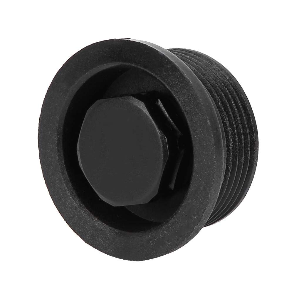 , Bocchetta di Ventilazione per tavola da Surf, in plastica, Traspirante, 3 x 1,5 x 2,5 cm, Colore Nero