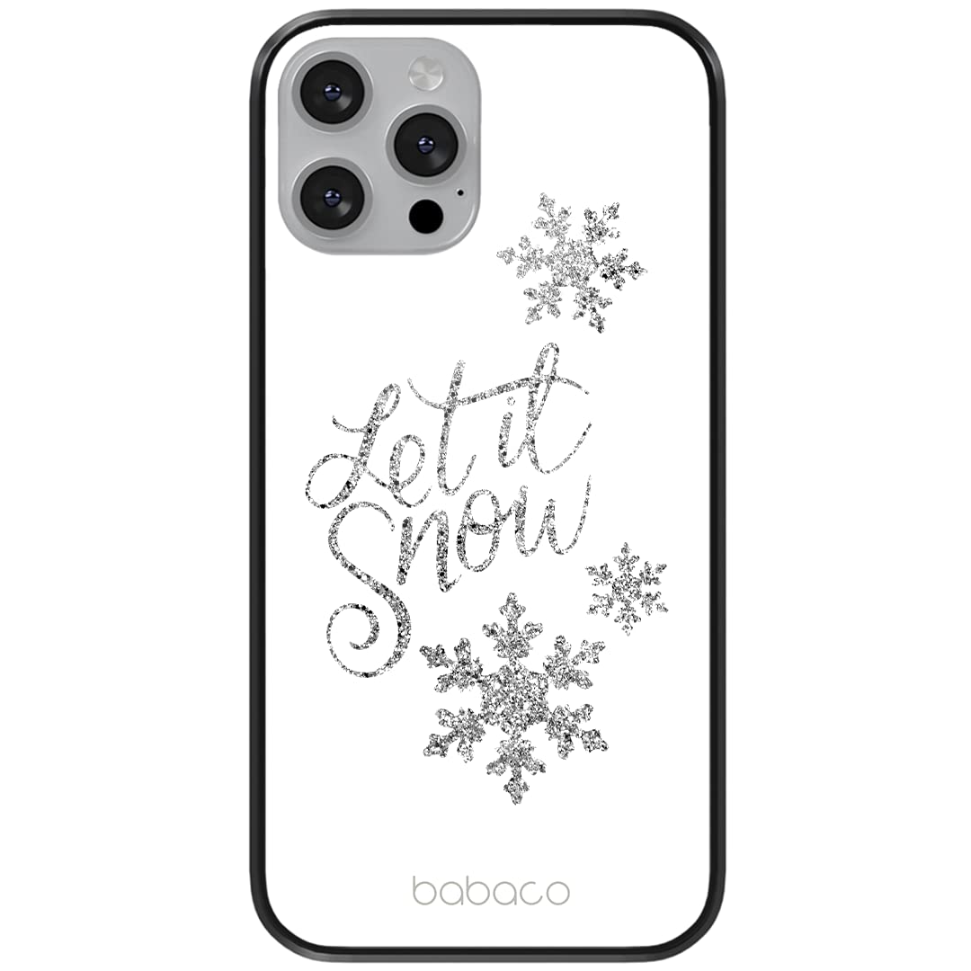 Babaco ERT GROUP mobile phone case for Huawei P9 original and officially Licensed pattern Winter 007 made of hardened glass, optimally adapted to the shape of the mobile phone, protective cover