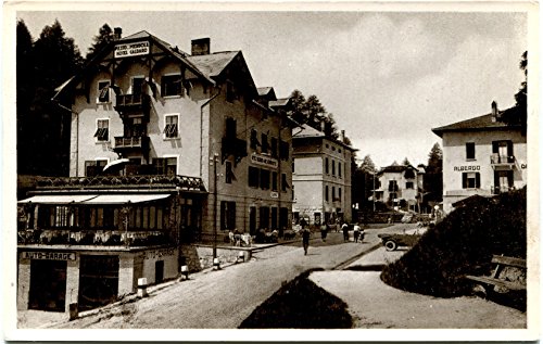 1920 Passo Mendola m. 1360 Hotel Caldaro Mendelpass Trento FP B/N VG Cartolina Postale