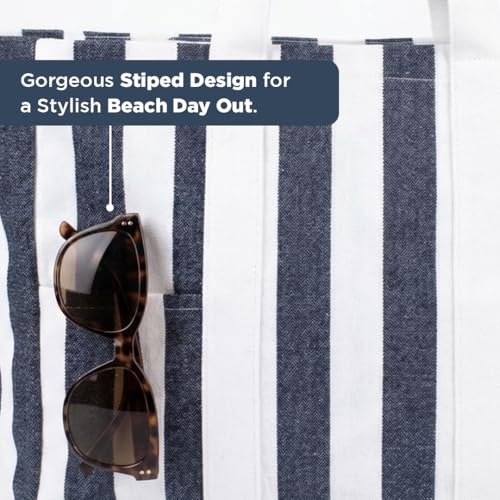 Image of Folkulture Beach Bag | Large Waterproof Beach Tote Bag for Women, Beach Essentials, Travel & Vacation Essentials