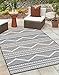 Produktbild MY-RUG Outdoor Teppich wetterfest 200 x 300 cm, UV beständig & robust für Garten Terrasse, Balkon Küche & Wohnzimmer, kurzflor waschbarer Wohnzimmerteppich, Johnny