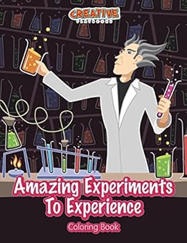 Paperback Amazing Experiments To Experience Coloring Book