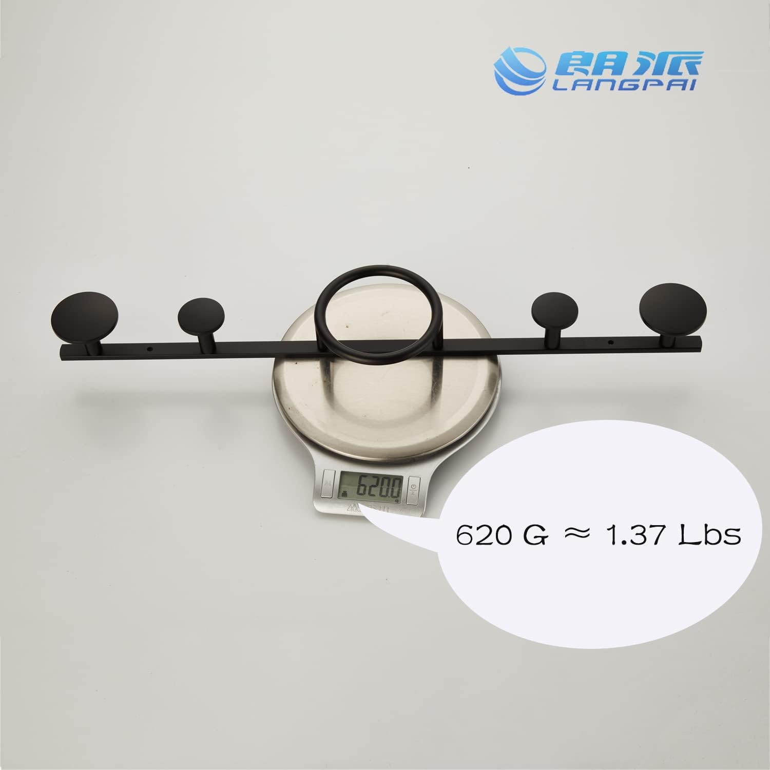 Coat Hooks for Wall Mounted Creative Modern Coat Rack Entryway Storage Hook Metal Row Hooks Hanging Robe & Towel Hooks Brass Matte Black Finished - Image 5