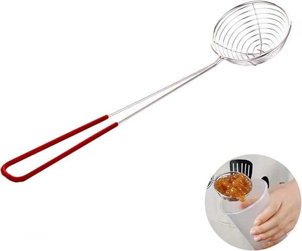 Generic Stainless Steel Wire Skimmer Spoon
