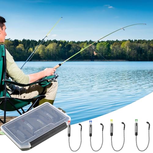 Alarma de pesca multifuncional sensible con cadena swinger 3