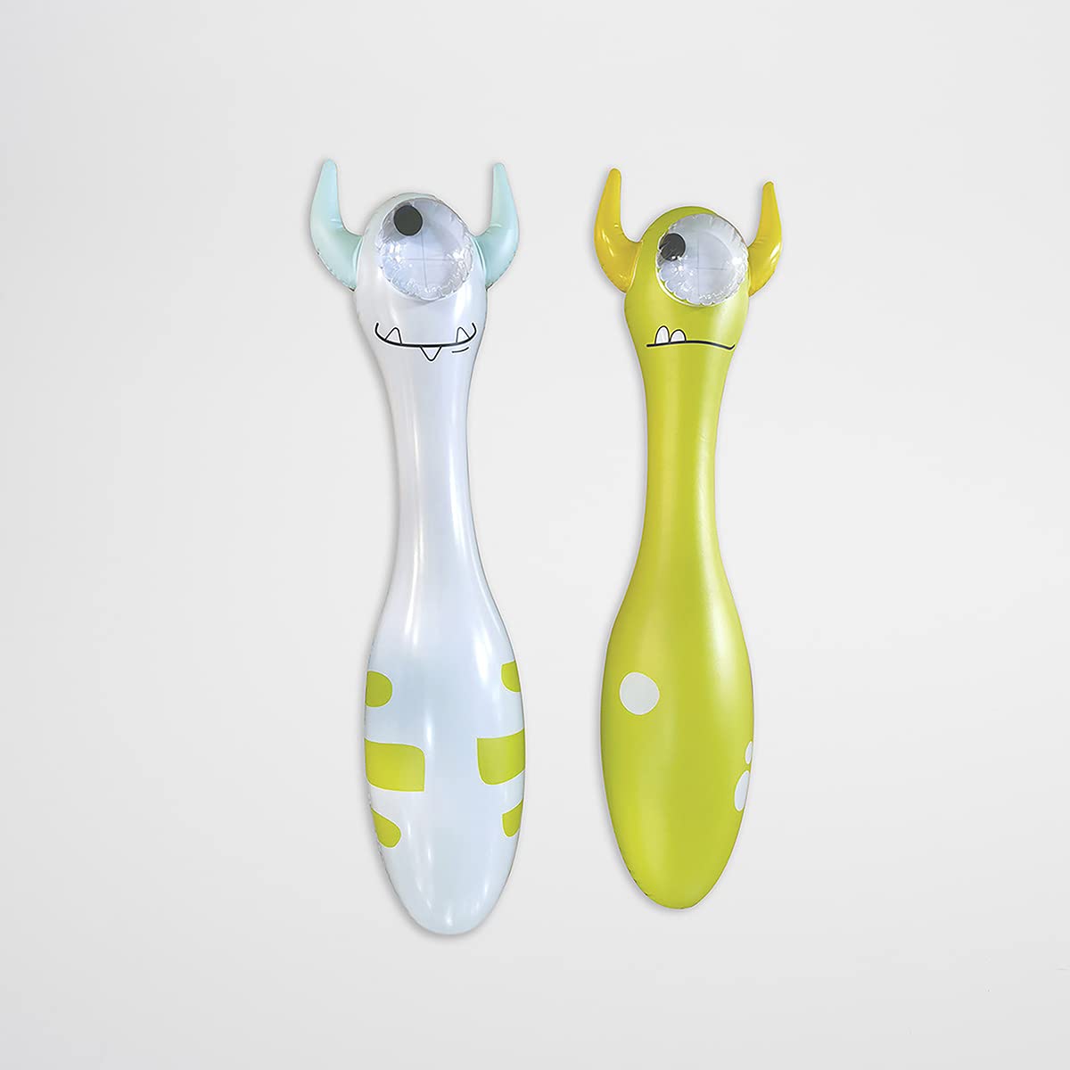 SunnyLIFESUNS2PSTIMM Inflatable Buddy Monty Monster Set of 2, Green, Grande