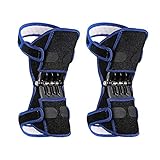 HYCy Joint Support Knieschuuml;tzer Breathable Anti-Rutsch-Power Lift Joint Support Leistungsstarke Rebound Knieorthese Federkraft Knie Booster