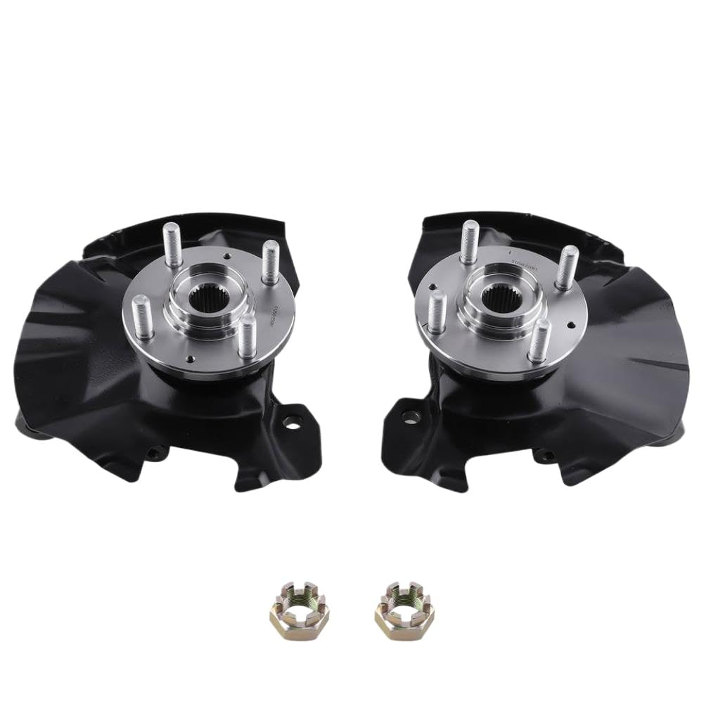 Ensemble de fusée de direction, roulement de moyeu de roue avant, 51716-1E100, Compatible avec Accent