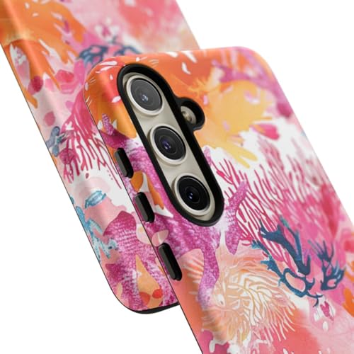 Coque Samsung S24 Plus rose corail pour vos sorties d'été