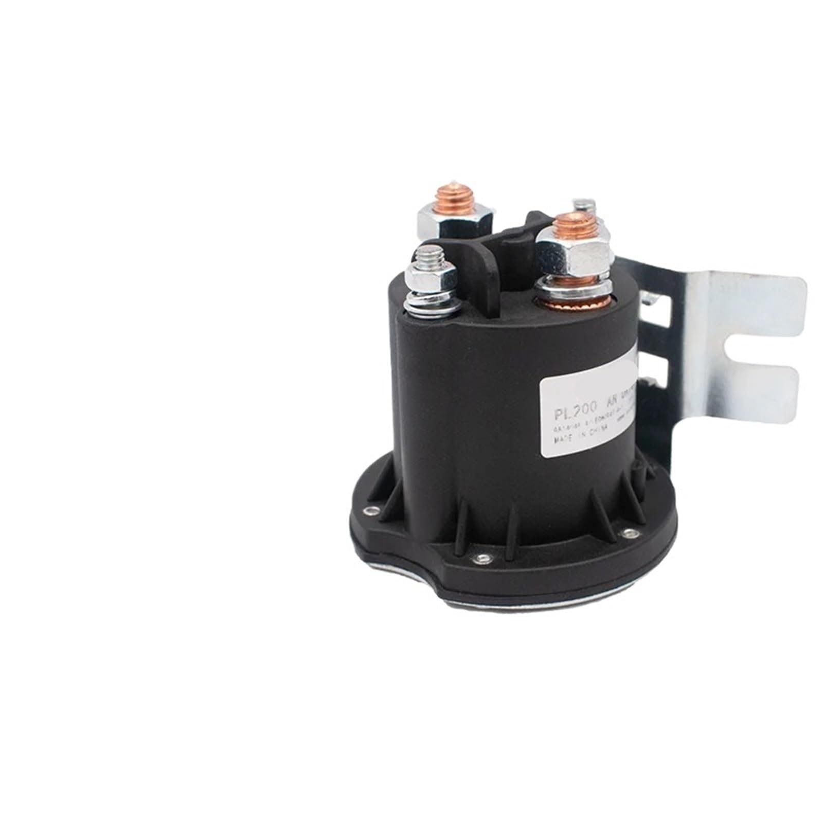 Hydraulikaggregat Ölpumpe Schütz 200A 12V 24V 48V Starter Dreiradmotor Gabelstapler Heckklappe Relais(L Bracket,1NO_12V)