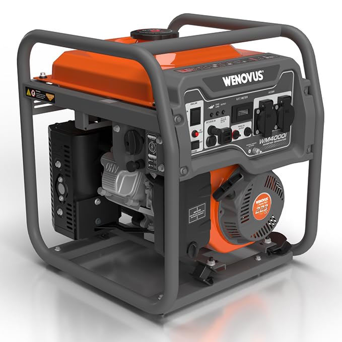 Generador Electrico Gasolina 3800W Generador Inverter Motor de 4 ...