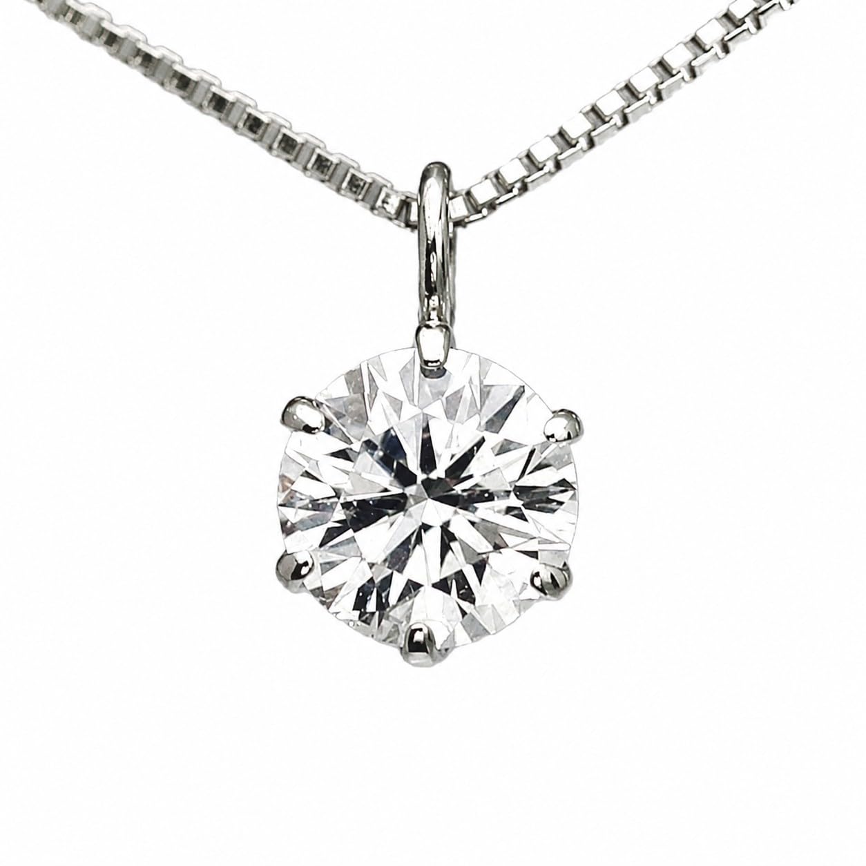 Amazon | [ダイヤモンドワールド] ダイヤモンド ネックレス 0.30ct G