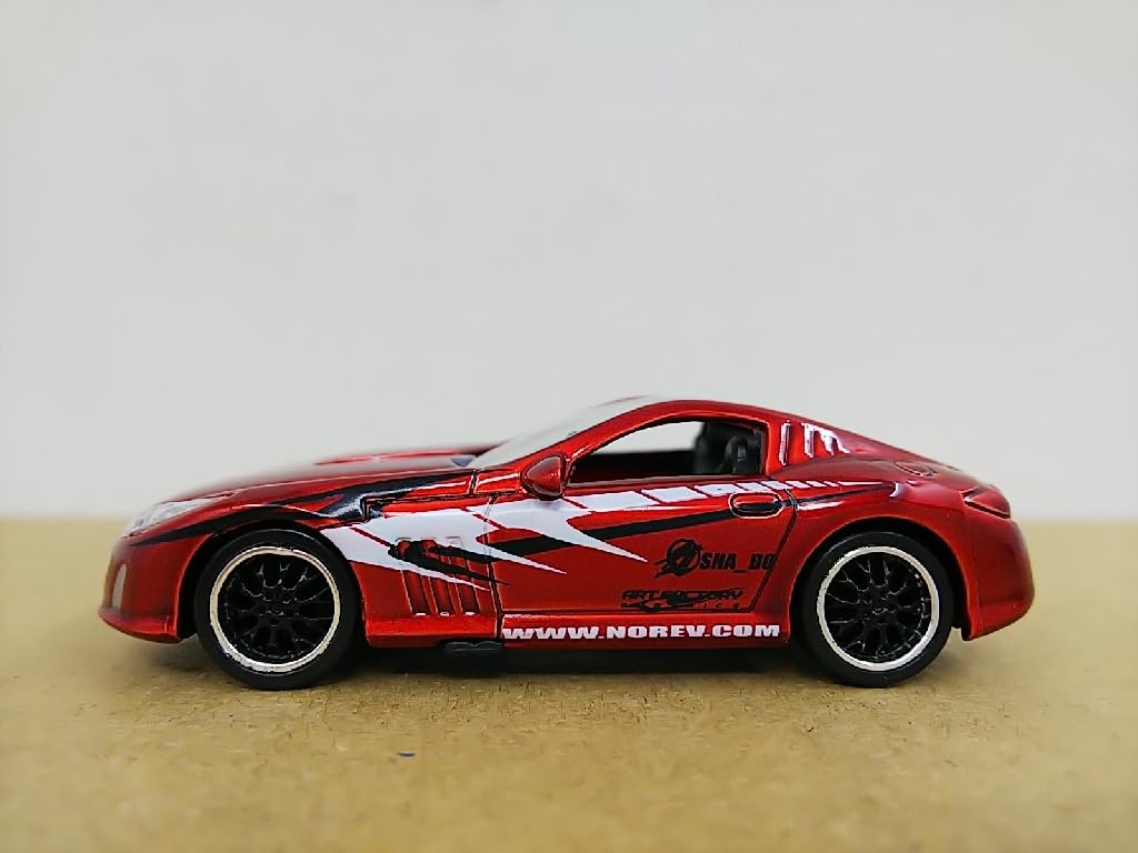 Amazon | □ NOREVノレブ PEUGEOT 907 V12 レッド×ホワイト プジョー