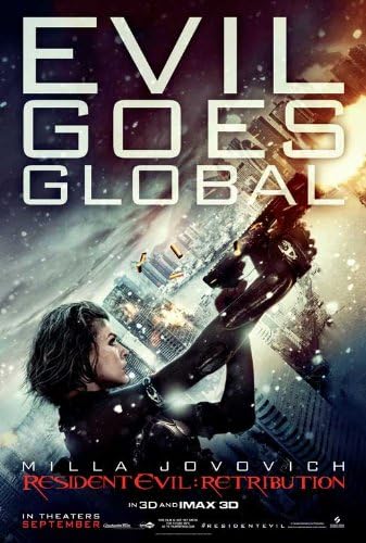 (27x40) Resident Evil: Retribution Poster