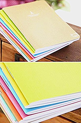 Zfbbalimitopia 8Pcs Mini Notebook,Candy Colors Portable Journal Pocket Steno Memo Notebook Minidaily Notepad(8 Colors,Ruled Pages) #TOP3