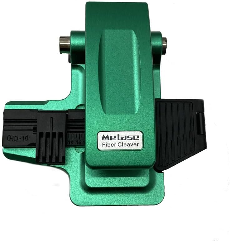 Metase MT-10 Fiber Cleaver Cable Cutting Knife FTTT Fiber Optic Knife Tools Cutter High Precision Cleaver Automatic Cutting (1 pcs)
