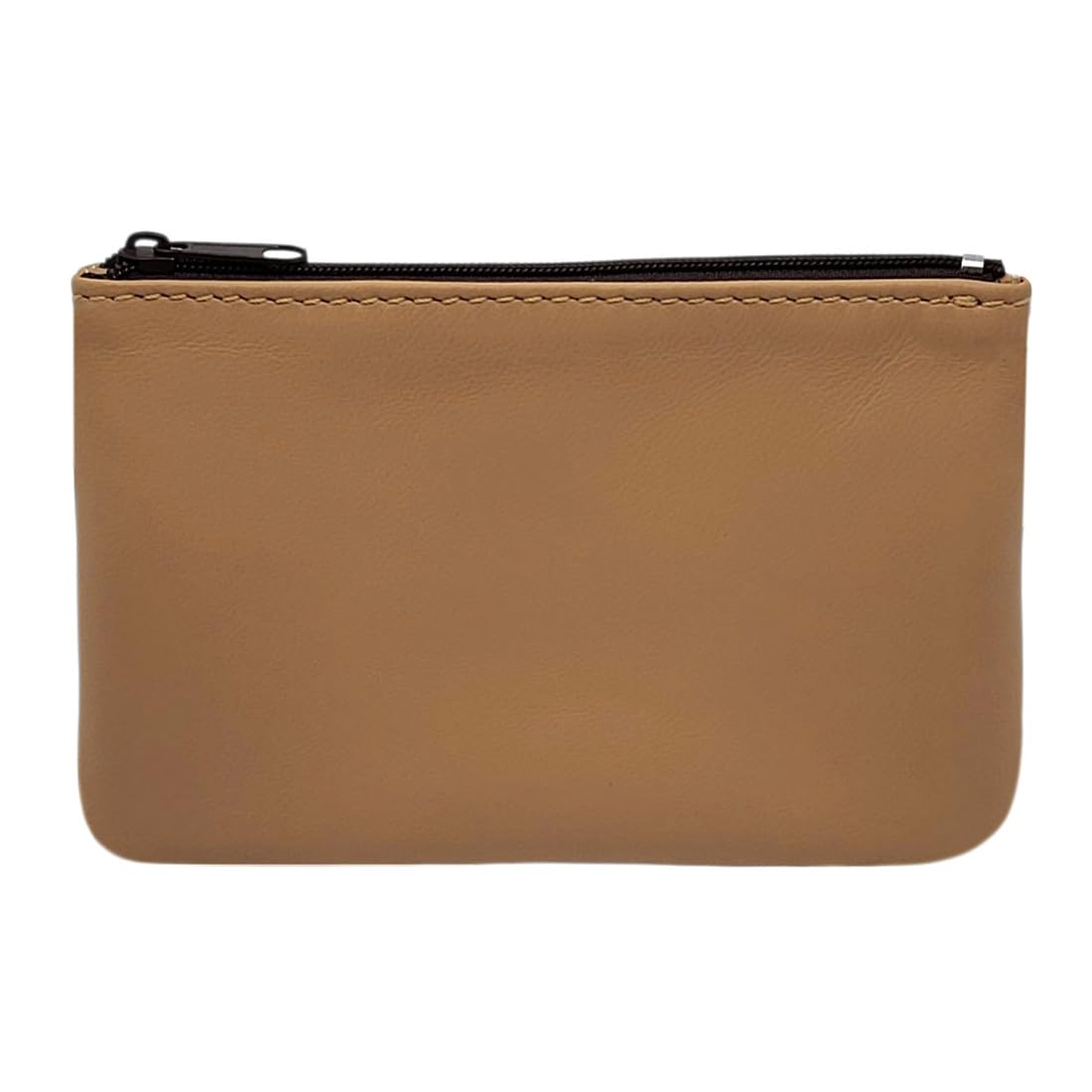 LOLUNA Porte-Monnaie Homme Cuir Véritable Souple Forme Grain De Café