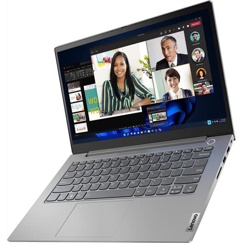 Image of Lenovo ThinkBook Laptop, 14 inch FHD Display, AMD Ryzen 7 5825U, 16GB RAM, 1TB SSD, AMD Radeon, Wi-Fi, Bluetooth, Windows 11 Pro, Bundle with JAWFOAL
