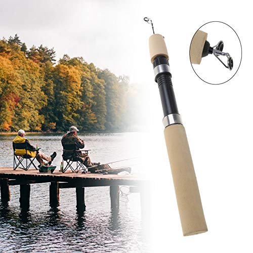 bnsggl Portable Pocket Winter Fishing Rods Ice Fishing Rods Fishing Reels Rod Fishing Lures Tackle Casting Rod - Image 2