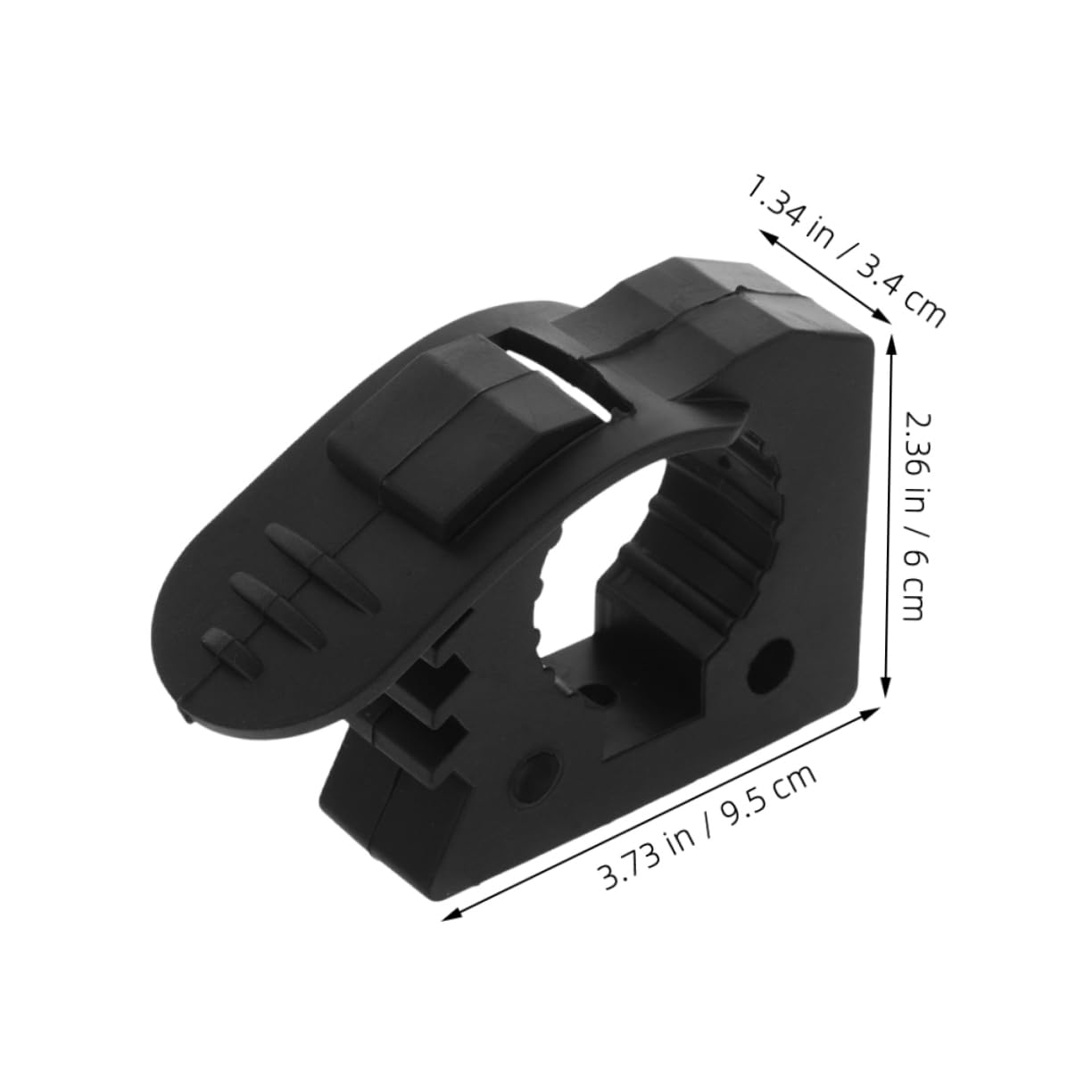 PRETYZOOM Pipe Compatibility Clamp Roof Rack Brackets Pole Clamps Truck Bed Accessories