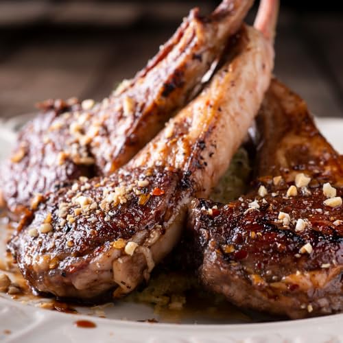 ラムフレンチチョップ (5本入(約260g)×8袋) 冷凍 クリスマス BBQ 焼肉 ニュージーランド産 スプリングラム使用 New Zealand Lamb Chops (計40本)